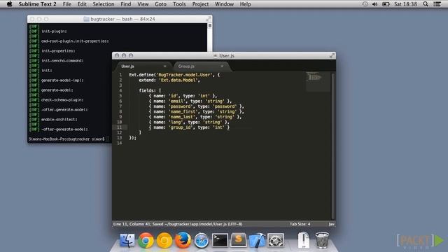 Building Applications with Ext JS Tutorial: Authentication (User Logins) | packtpub.com смотреть онлайн