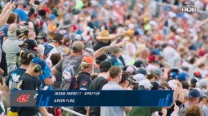 Впечатляющий сейв Райана Блейни NASCAR RACE from Kansas