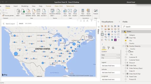 Power BI Maps смотреть онлайн