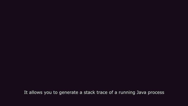 Debugging Java Applications with jdb, jstack, and jmap смотреть онлайн