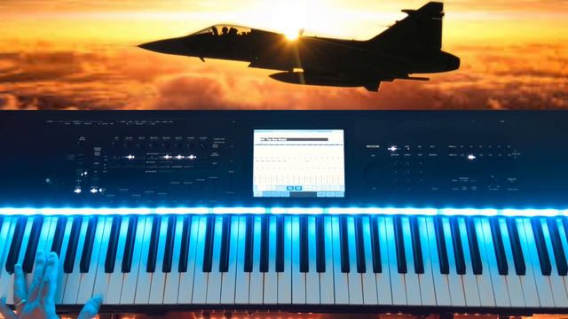Top Gun Anthem - Korg Kronos (Piano/Synth Cover) смотреть онлайн