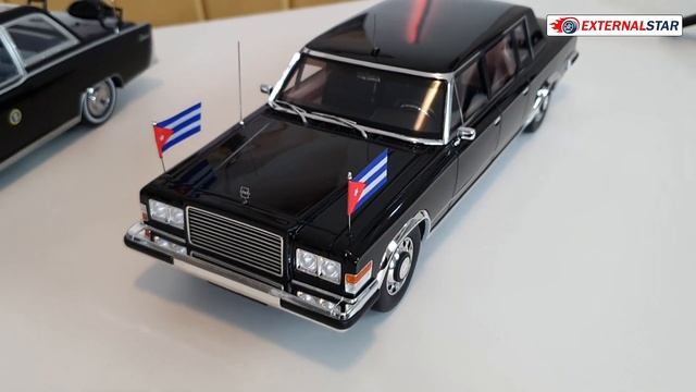 Review: ZIL 4104 Limousine Presidential Fidel Castro 1978 by Top Marques Collectibles смотреть онлайн