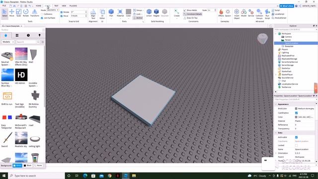 How to make things invisible in Roblox Studio смотреть онлайн