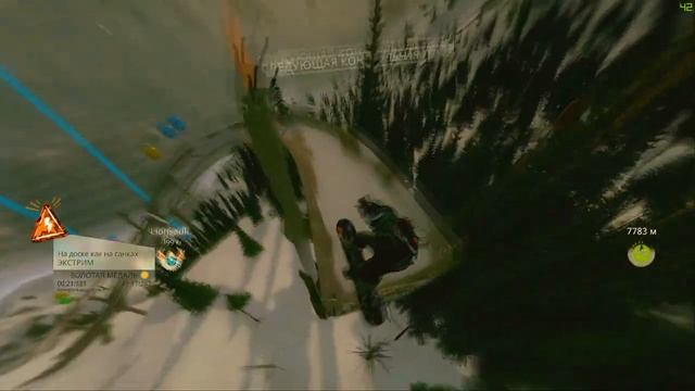 Как я проходил "На доске как на санках ЭКСТРИМ" в Steep | Поиграл в Steep смотреть онлайн