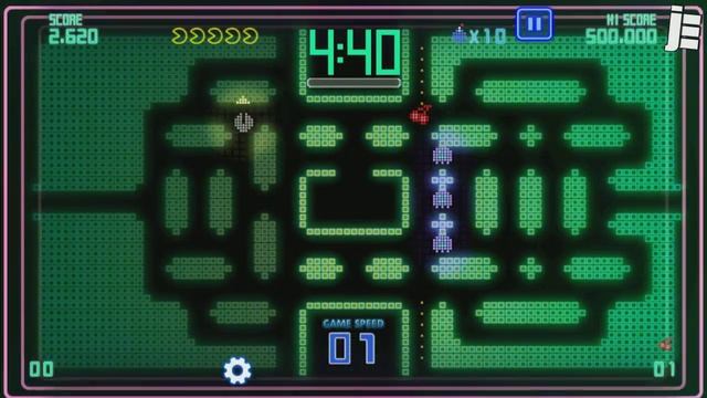 ПРЕВЫЙ АМ АМ АМ ОТ ДЖЕСА В PAC-MAN Championship Edition DX+ смотреть онлайн