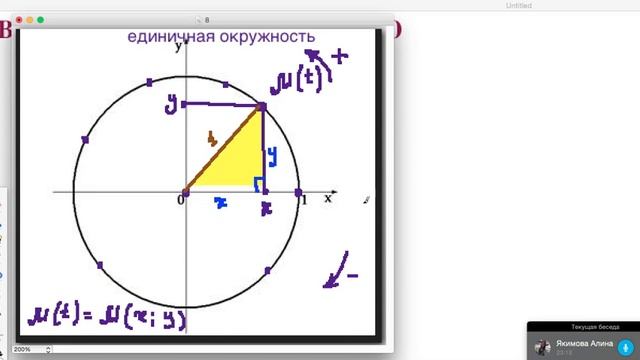 Единичная окружность . 10 класс. ВВЕДЕНИЕ В ТРИГОНОМЕТРИЮ смотреть онлайн