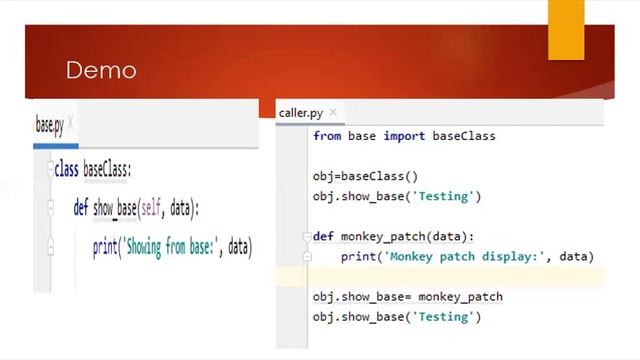 Python Monkey Patching смотреть онлайн