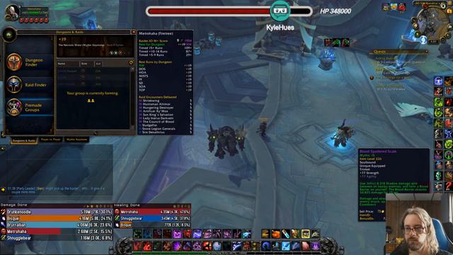 🔶 Mythic+ Pugging Keys - Blood DK PoV смотреть онлайн