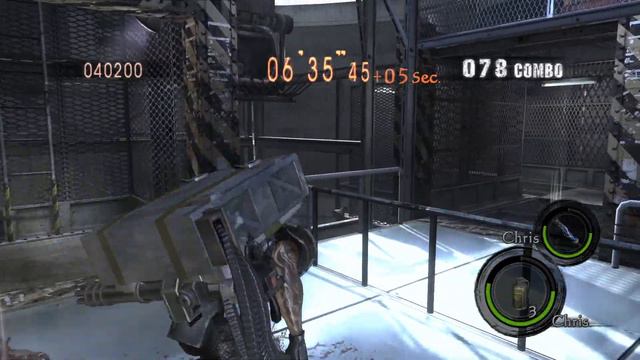 Resident Evil 5 Gold Edition The Mercenaries Reunion Experimental Facility 870K смотреть онлайн