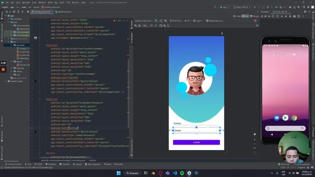 Android Studio-Login & onClick con Kotlin смотреть онлайн
