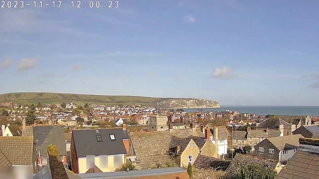 17th November 2023 - sunny day - Swanage Webcam Timelapse смотреть онлайн