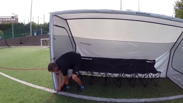 Навес для игроков QUICKPLAY Match Shelter Cover смотреть онлайн