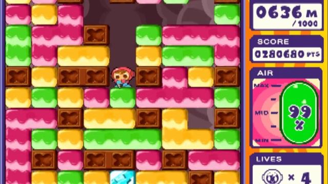 Mr. Driller 2 (Arcade) - 1000m (America) 1CC - No Miss, Perfect Air Bonus, 1,054,420pts смотреть онлайн