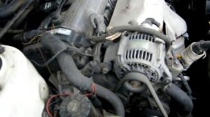 Работа двигателя Toyota Vista