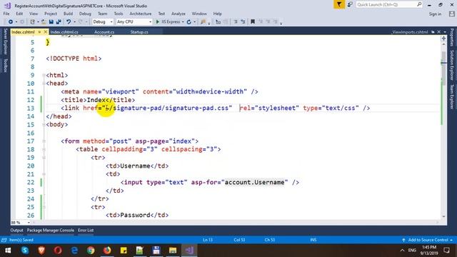 Register Account with Digital Signature in ASP.NET Core Razor Pages смотреть онлайн