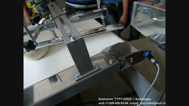 ПУСКОНАЛАДКА. Тестоделитель с округлением CSM - SUBAL Instalpan (Испания) смотреть онлайн