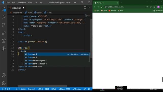 Prompt Box in JavaScript || JavaScript Popup Box || JS Tutorial for Beginners in Bengali 2022 смотреть онлайн
