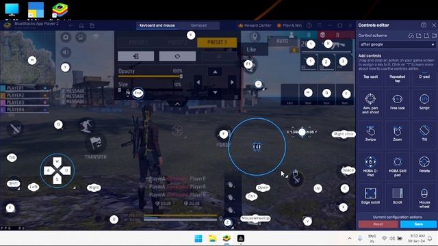 Movement + instant super med kit In free fire Bluestuck tutorial #emuladorfreefire #bluestacks #ff смотреть онлайн