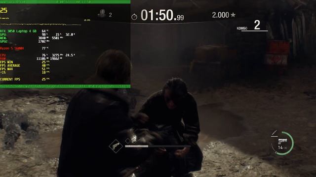 Resident Evil 4 на ноутбуке ASUS VIVOBOOK 15 PRO смотреть онлайн
