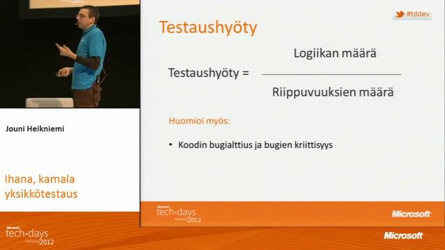 Ihana kamala yksikkötestaus смотреть онлайн