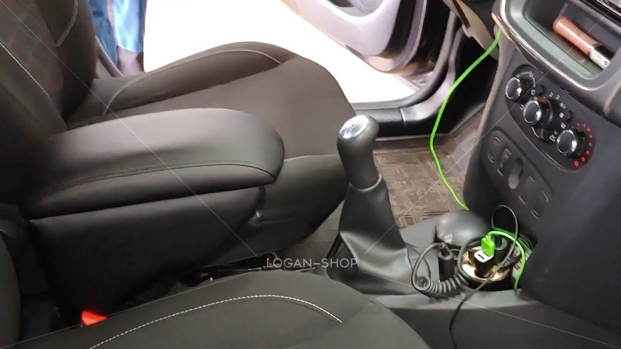 Renault Sandero – установка подлокотника смотреть онлайн