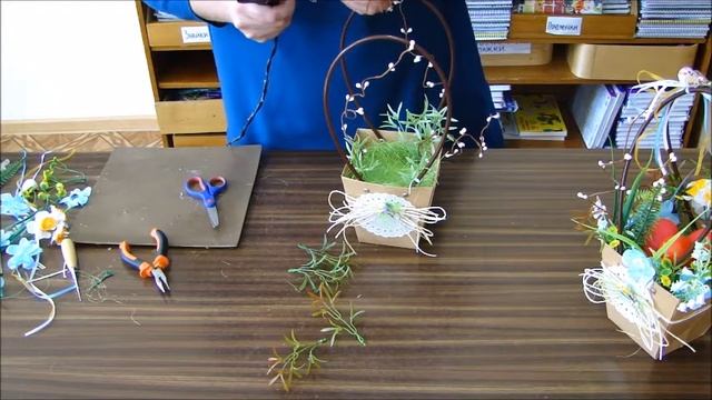 Мастер-класс "Пасхальная корзинка" смотреть онлайн