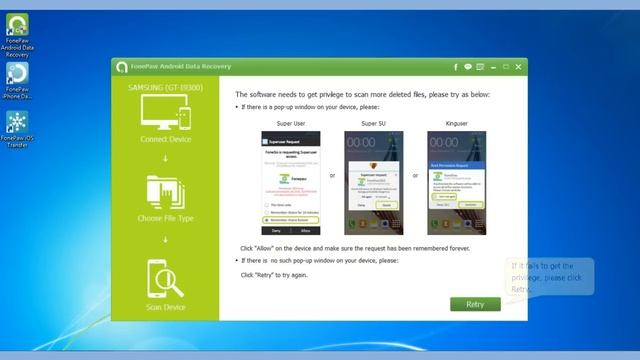 FonePaw Android Data Recovery Guide смотреть онлайн