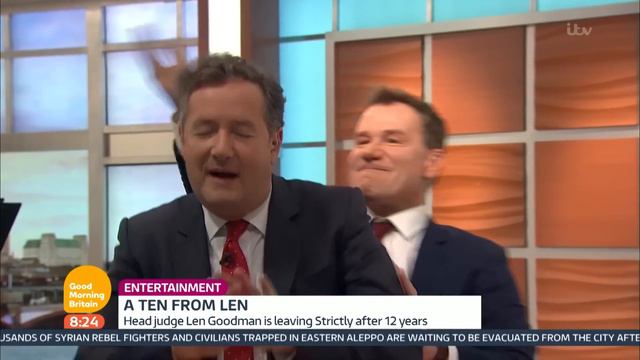 Piers Morgan Gets SLAPPED By Richard Arnold | Good Morning Britain смотреть онлайн