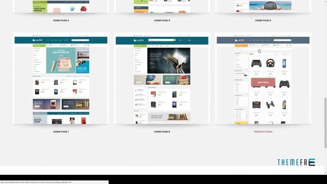 Lazio - Multipurpose Responsive Opencart 2.3 and 3.x Theme Lin смотреть онлайн