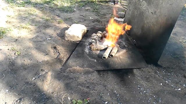 ПЛАВЛЮ латунь ОТРАБОТКОЙ!эксперемент смотреть онлайн