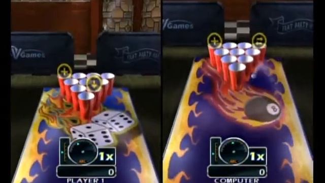10-Minute Gameplay - Pong Toss Pro: Frat Party Games (WiiWare) смотреть онлайн