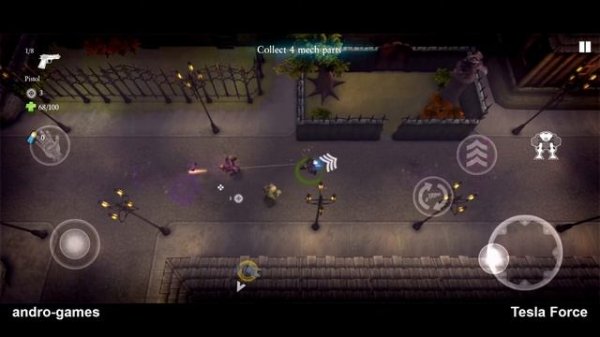 Tesla Force (by 10tons Ltd) - action game for Android and iOS - gameplay.