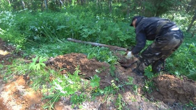 Хотел "ударить" по подкладкам, а лезут только рельсы. Скоро новоселье! Пешком по УЖД. смотреть онлайн