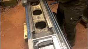 Токарный станок ИТ1М проверка и доводка шабрением креста 1 часть