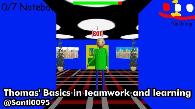 Baldi's Basics [Mod] Lightnings basics in racing & Thomas' Basics in teamwork смотреть онлайн