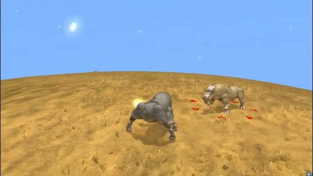 Brontotherium vs Embolotherium | Prehistoric Beast Battle [S1E14] | SPORE смотреть онлайн