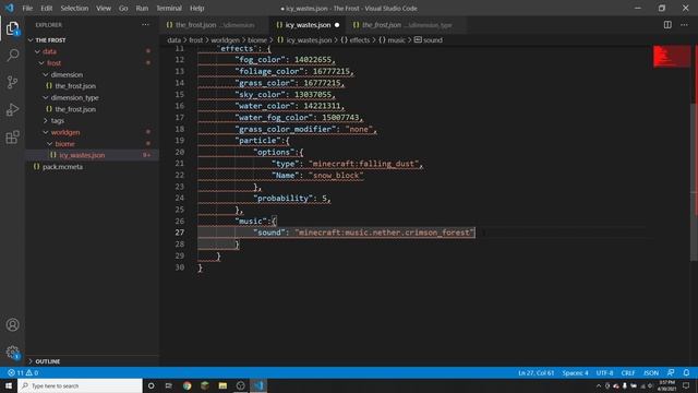 [1.16-1.17] CUSTOM BIOME Data Packs 1: Making A Biome!