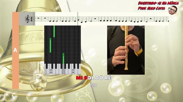 Jingle Bells - Karaoke flauta de bisel (Doce) смотреть онлайн