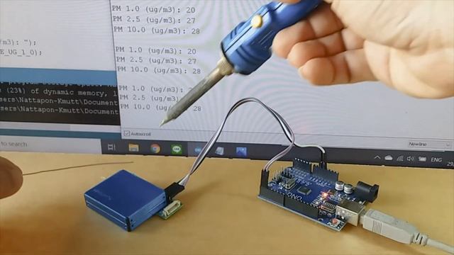 Simple test PM2.5 Air quality sensor смотреть онлайн