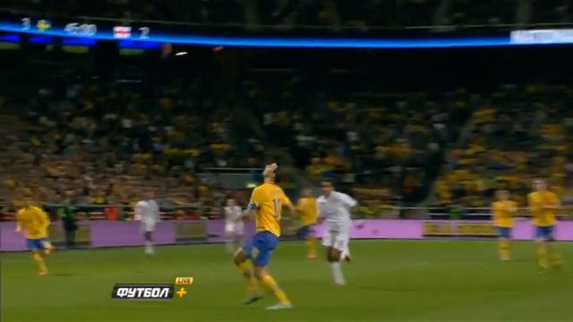 Ibrahimovic AMAZING 30 METERS BICYCLE GOAL