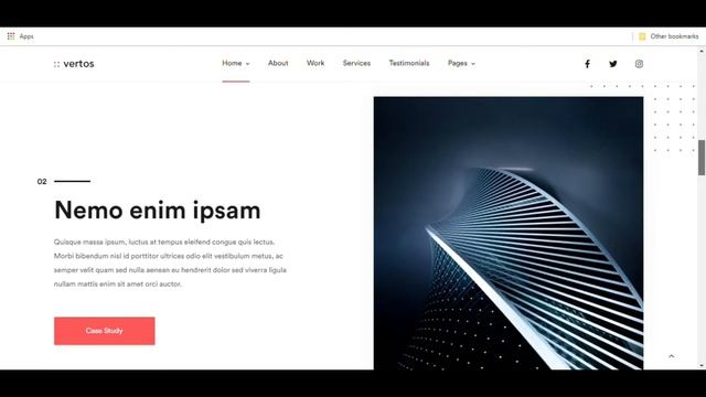 Vertos Digital & Marketing Agency WordPress Theme смотреть онлайн