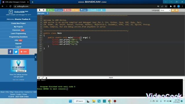 Fist java program || Java in Odia || learn Java in Odia|| #Java смотреть онлайн