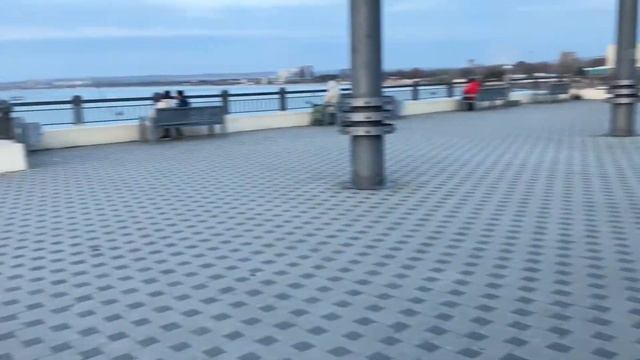 Анапа зимой 2020 прогулка по набережной смотреть онлайн