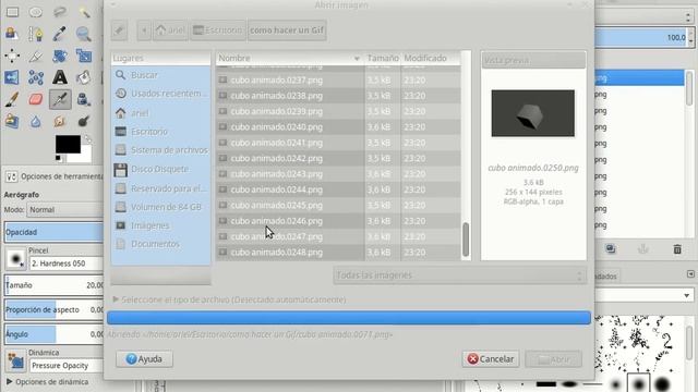 Como crear un GIF con Gimp y Blender3D(mini tutorial blender3D y Gimp) смотреть онлайн