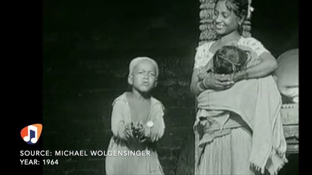 Young boy singing old folk song - Vintage Clip from Nepal - 1964 A.D смотреть онлайн