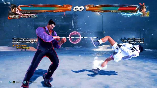 TEKKEN 7 Kazuya 4x EWGF B21 Practise #3 P1 side смотреть онлайн