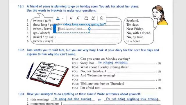 Present tenses I am doing, I do for the future смотреть онлайн