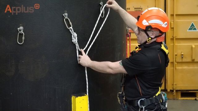 IRATA Applus Rope Access Training - 'Y' HANG (Tied at the end of the rope - 1 Rope used for clarity смотреть онлайн