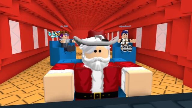 santa buys a plane and everything goes wrong (roblox) смотреть онлайн