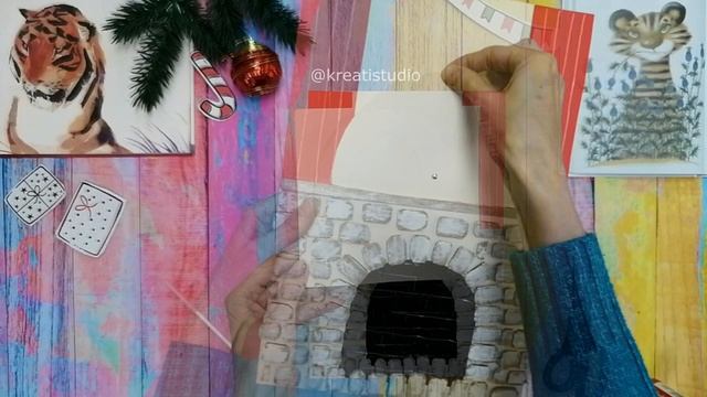 Мастер-класс "Новогодняя открытка 2022" смотреть онлайн